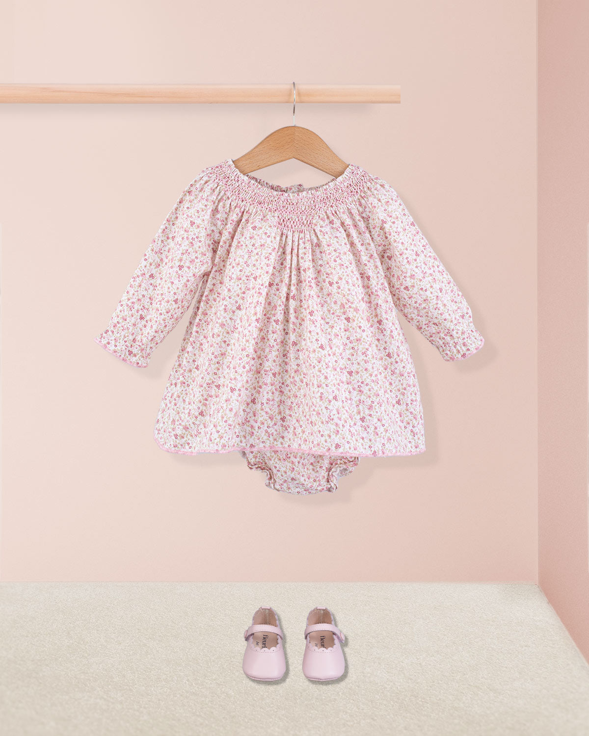 Etoile Belina Classic Baby Pink 2-Piece Set - Baby Dress