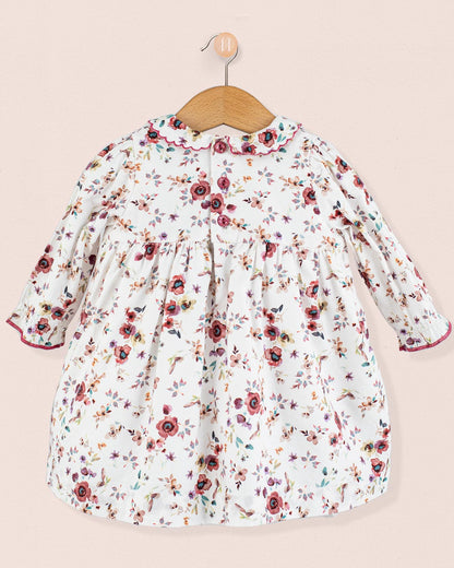 Baby Madeline Tuscany Mauve Floral - Baby Dress