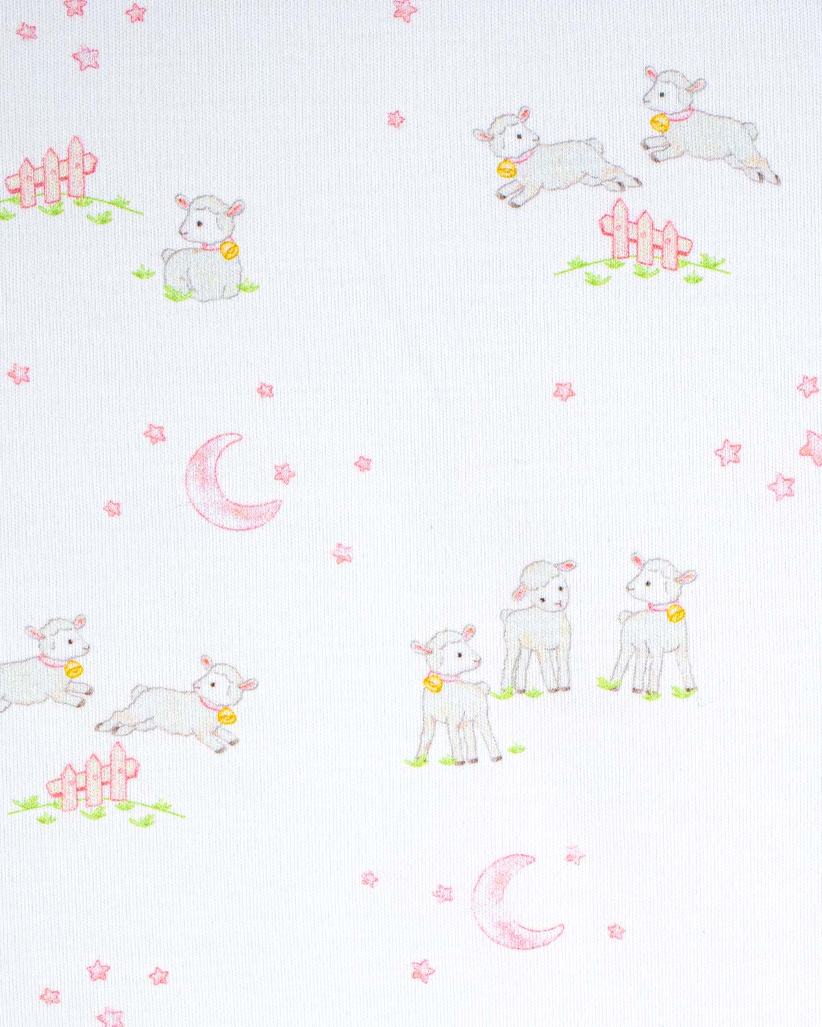Pima Pink Lambs Stretchie - Stretchie