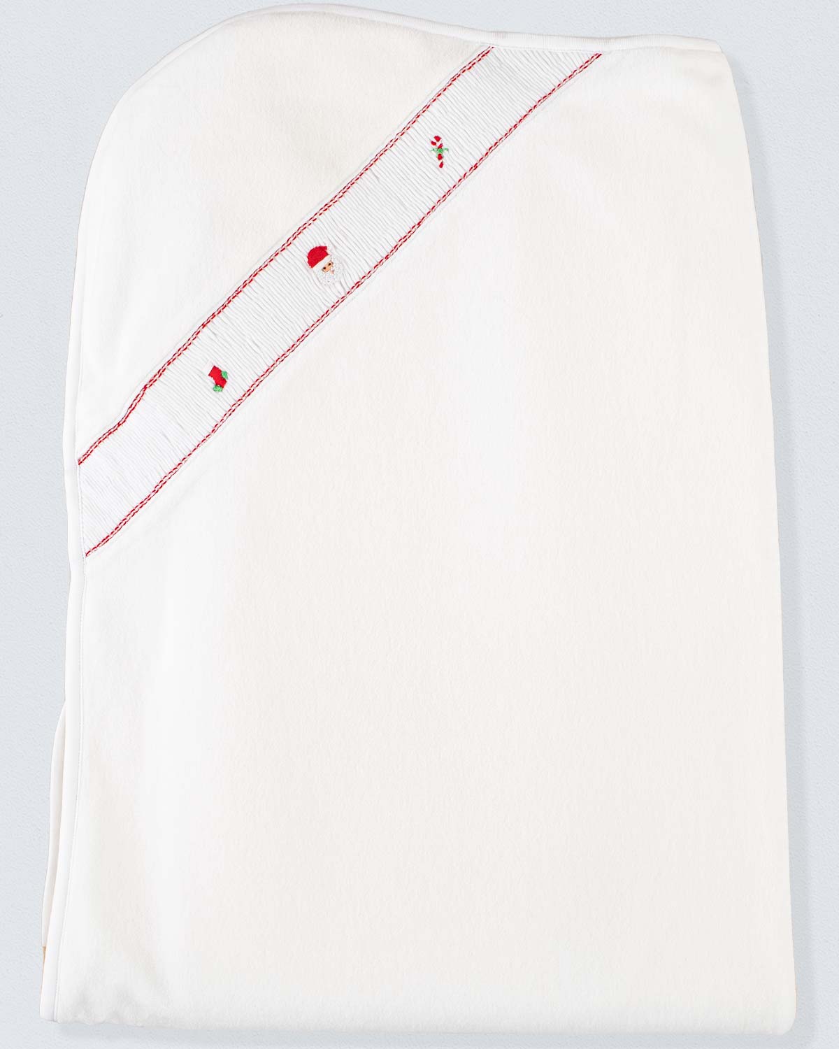 Pima Velour Christmas Receiving Blanket - Blanket