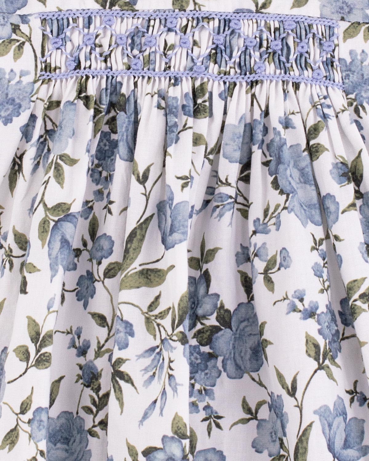 Baby Madeline French Blue Rosebush Set - Baby Dress