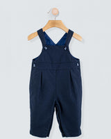 Bear Italian Navy Flannel Overall