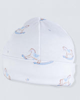 Pima Blue Rocking Horses Hat