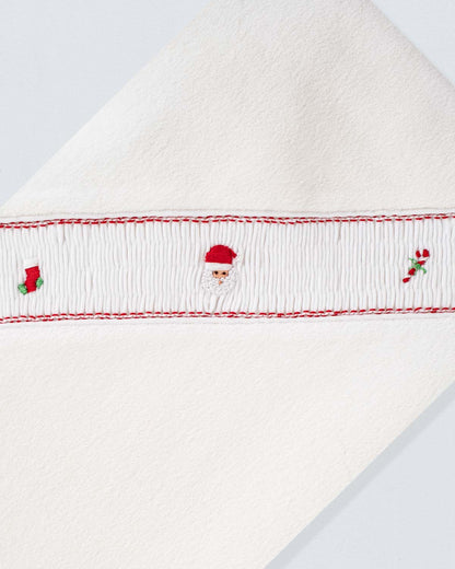 Pima Velour Christmas Receiving Blanket - Blanket