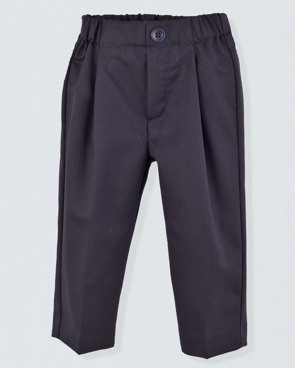 Rome Italian Navy Wool Pant