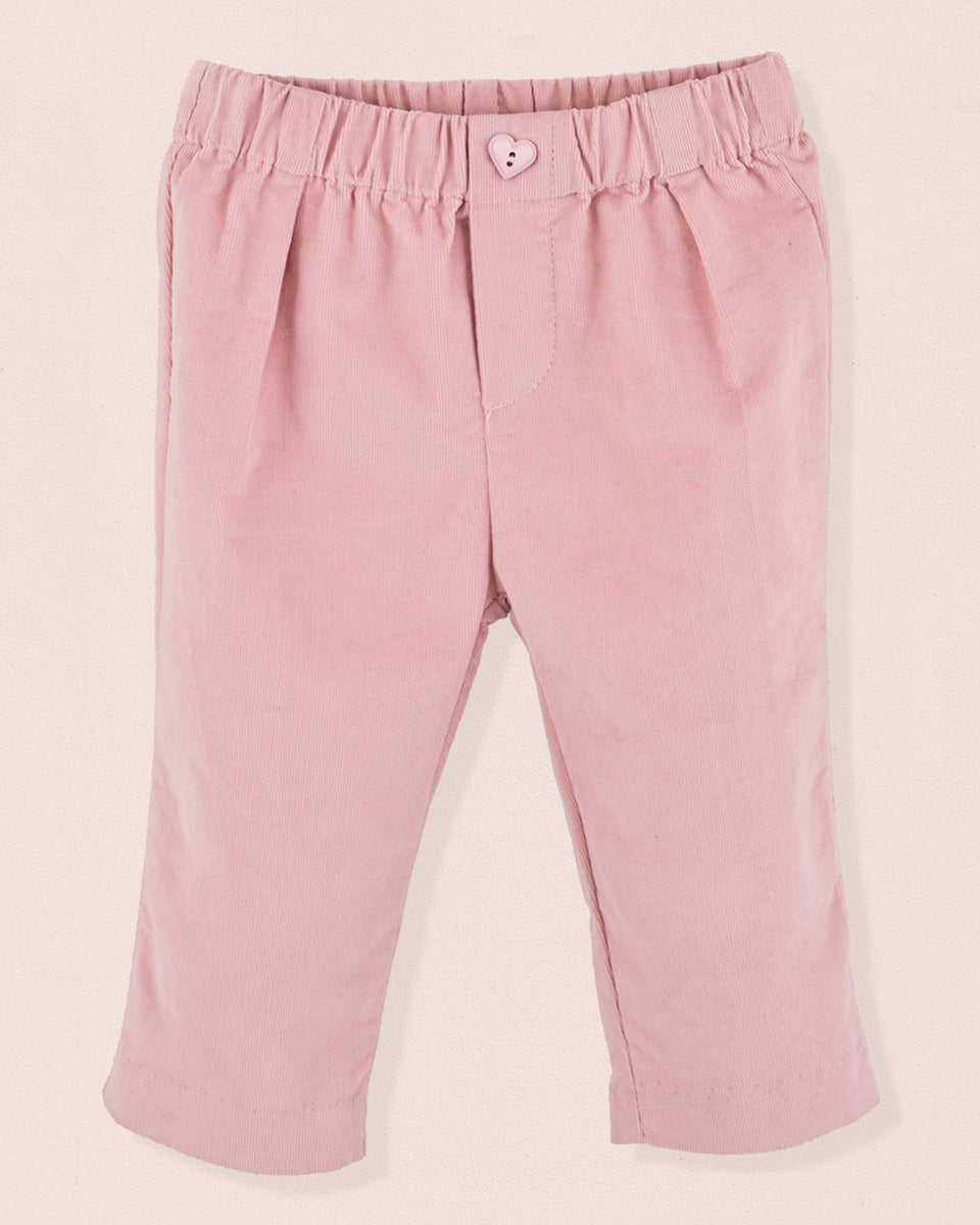 Mattia Pink Corduroy Pant