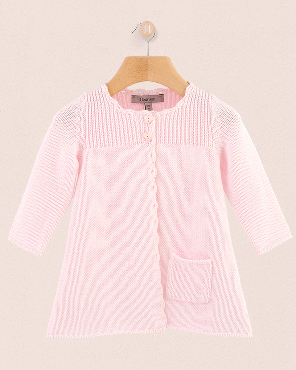 Charlotte Pink Baby Coat