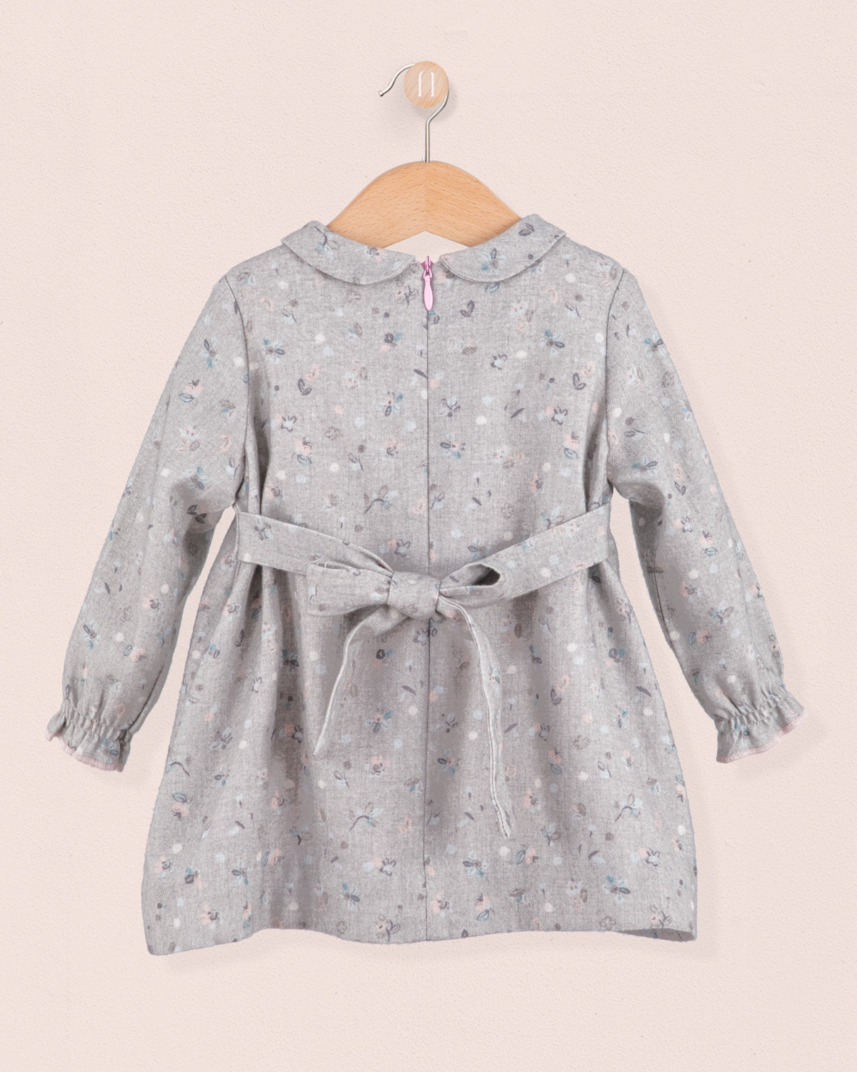 Baby Eveline Flannel Flurries Dress - Baby Dress