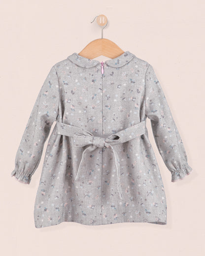 Baby Eveline Flannel Flurries Dress - Baby Dress