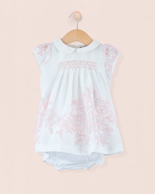 Baby Eva Italian Doppia Pink Set - Baby Dress