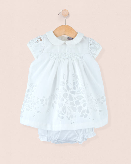 Baby Eva Italian Doppia White Set - Baby Dress