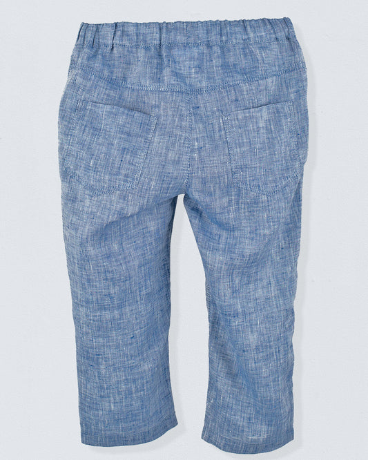 Bali Jean Mélange Linen Pull-On Pants - Pant