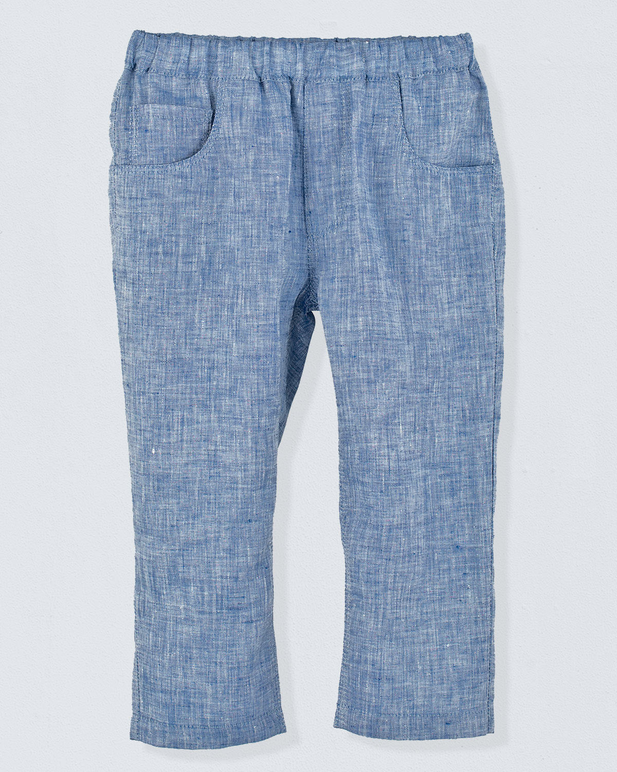 Bali Jean Mélange Linen Pull-On Pants - Pant