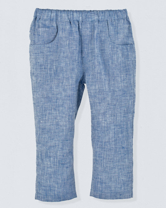 Bali Jean Mélange Linen Pull-On Pants - Pant