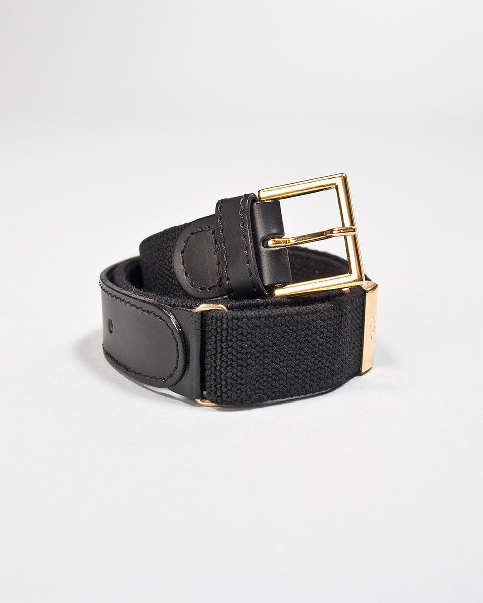 Belt Adjustable Black Elastic