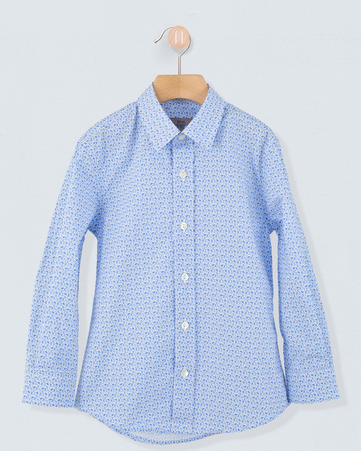 Bernard Mosaic Blue Shirt - Shirt