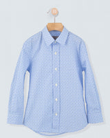 Bernard Mosaic Blue Shirt