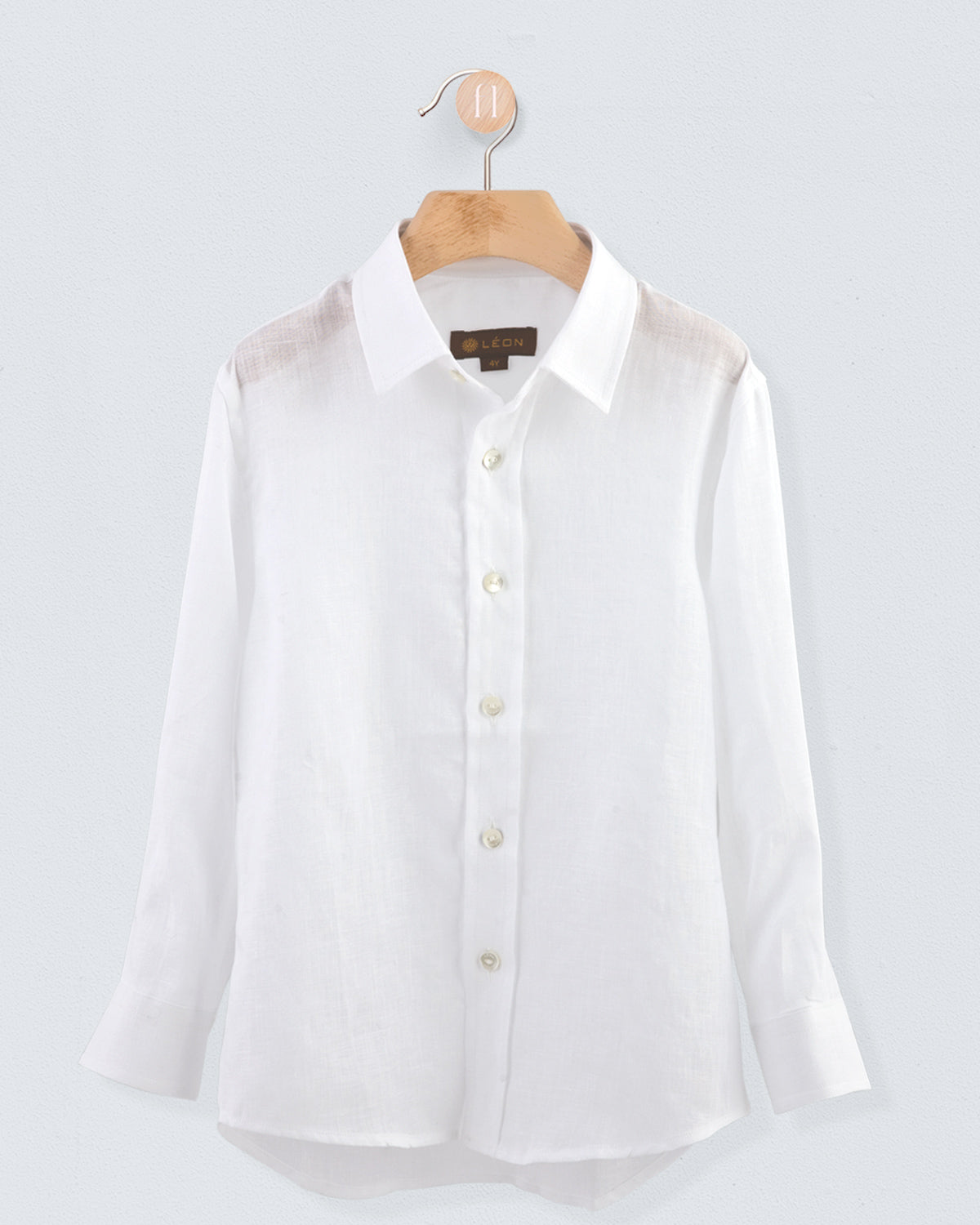 Bernard Italian White Linen Shirt - Shirt