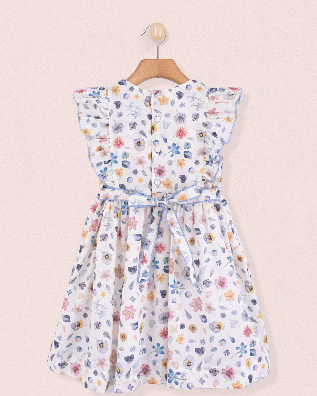 Berenice Liberty Elegant Phylis Smock - Smocked Dress