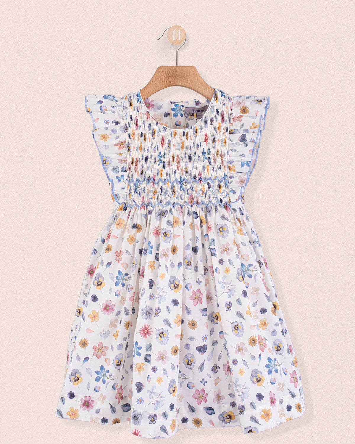 Berenice Liberty Elegant Phylis Smock - Smocked Dress