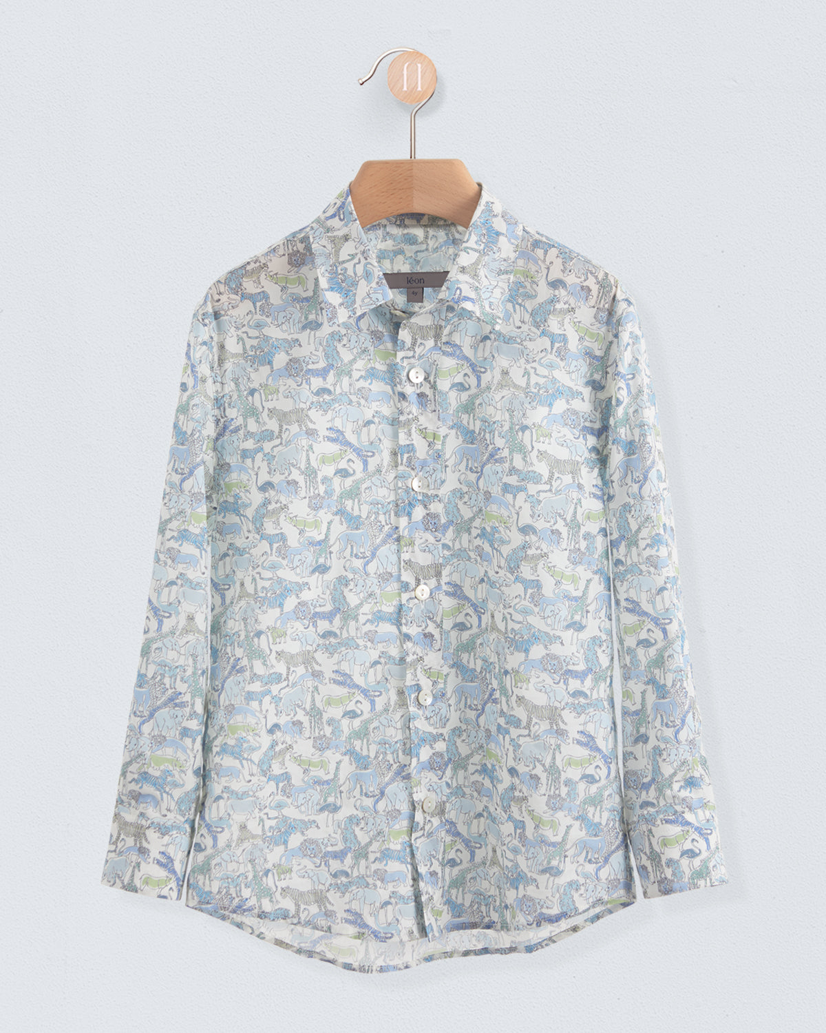 Renard Liberty Safari Blue Shirt - Shirt
