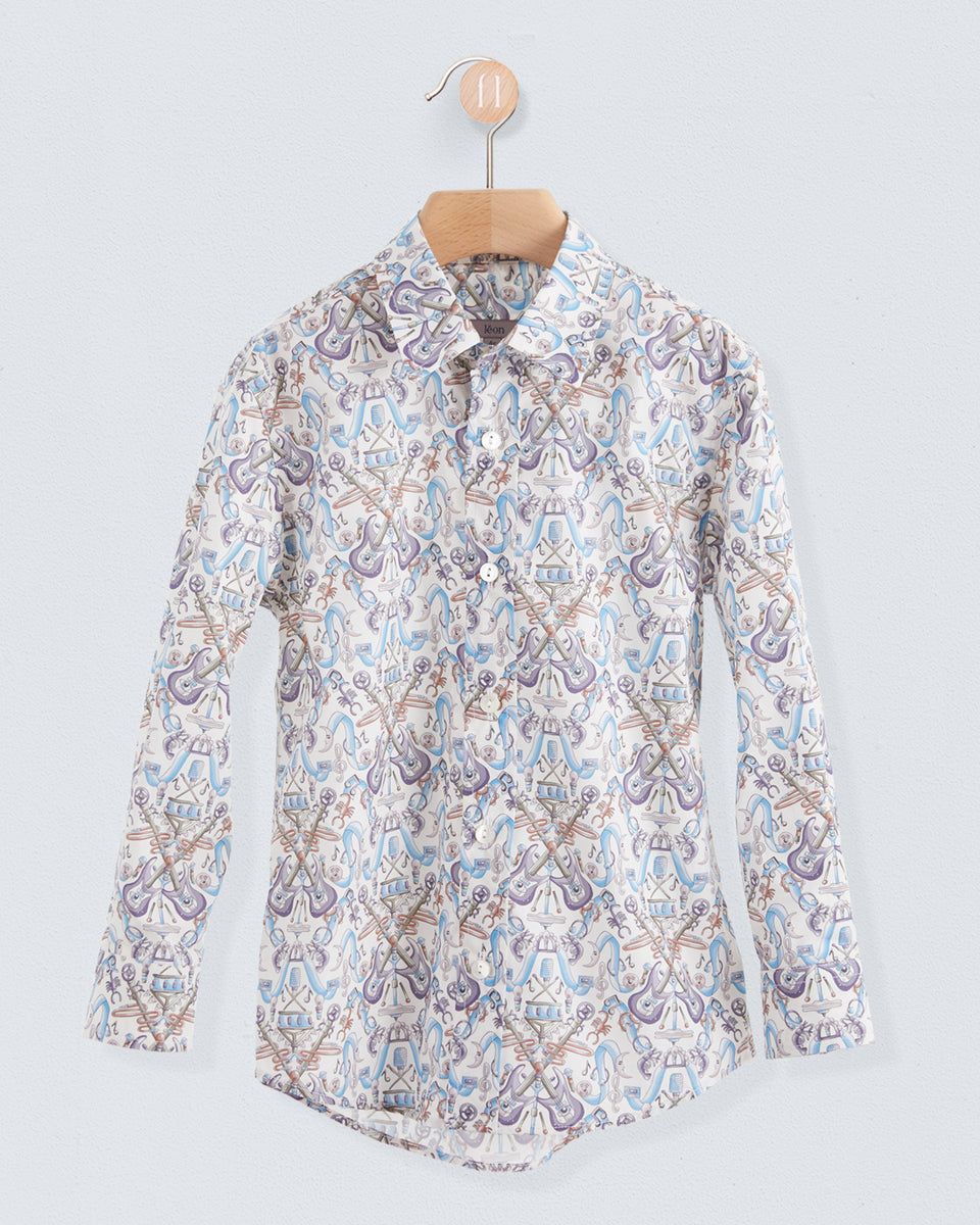 Bernard Liberty Guitar Shirt