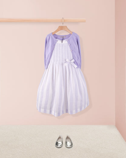 Vienna Italian Lavender Linen - Dress