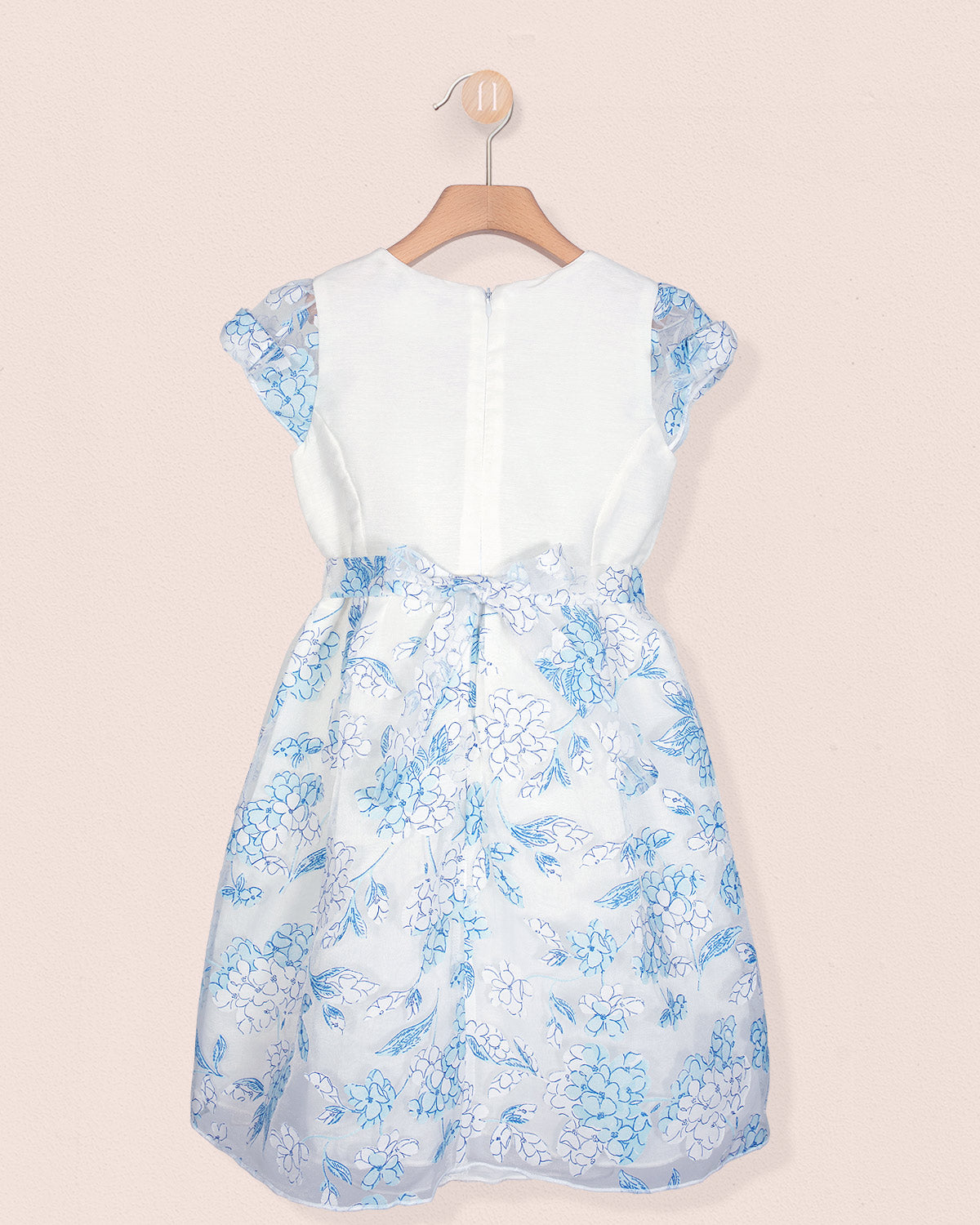 Marianne Ortensia Blue Floral - Dress