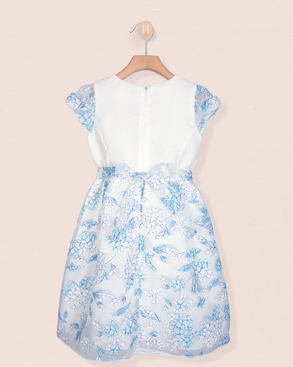 Marianne Ortensia Blue Floral - Dress