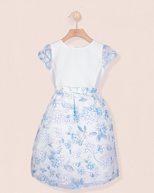 Marianne Ortensia Blue Floral - Dress