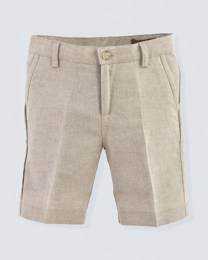 Blade Natural Linen Shorts - Pant