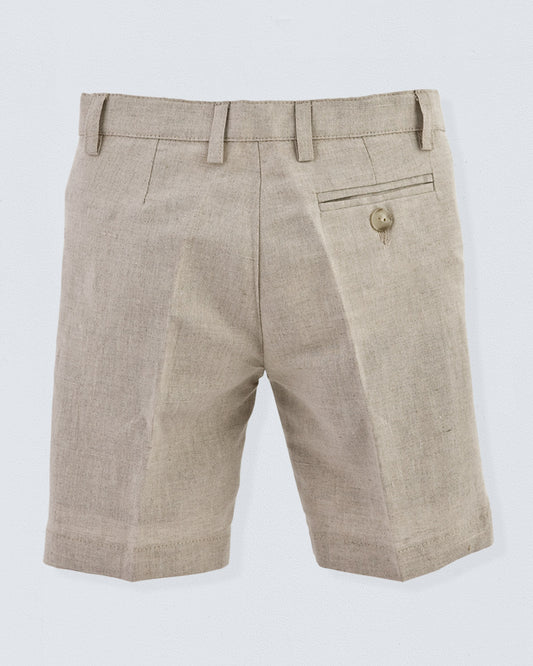 Blade Natural Linen Shorts - Pant
