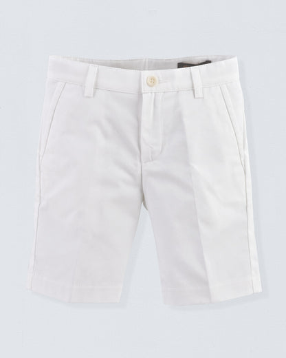 Blade White Twill Shorts - Pant