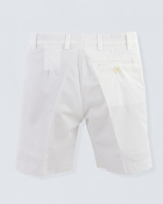Blade White Twill Shorts - Pant