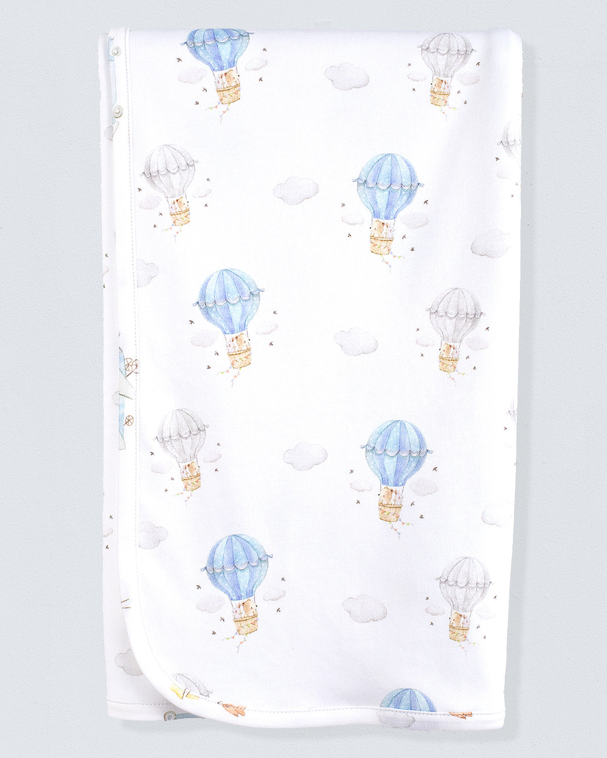 Pima Air Balloons Receiving Blanket - Blanket