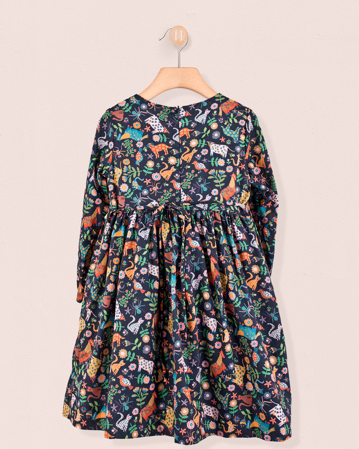 Bonheur Liberty Folk Tails - Smocked Dress