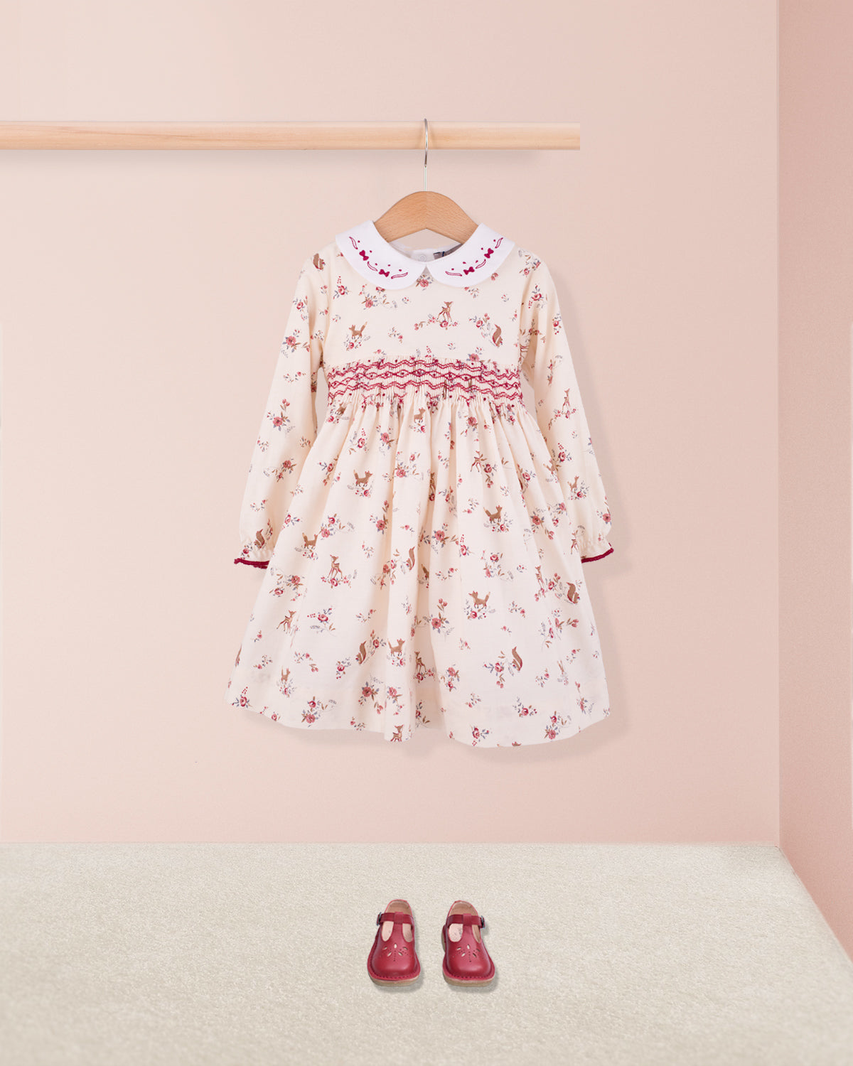 Felicity Winter Wonderland - Smocked Dress