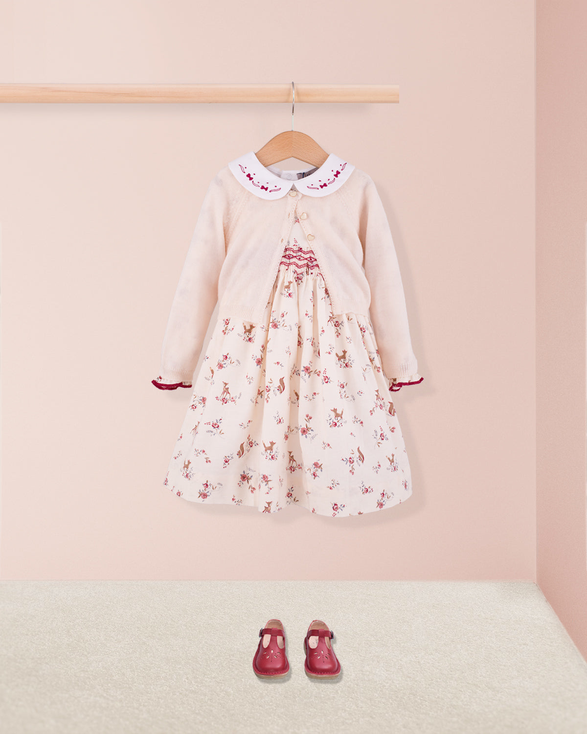 Felicity Winter Wonderland - Smocked Dress