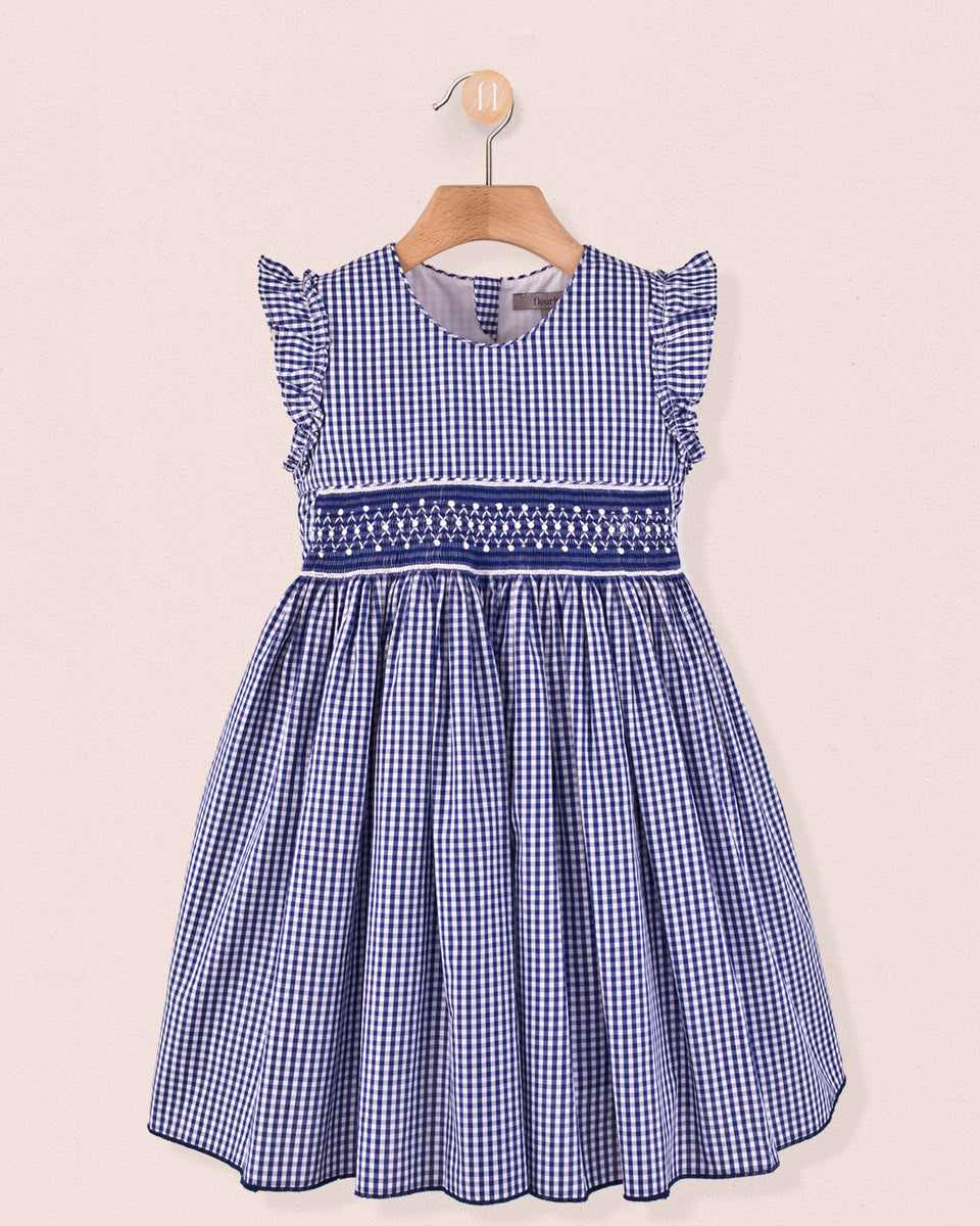 Bonnie French Navy Gingham