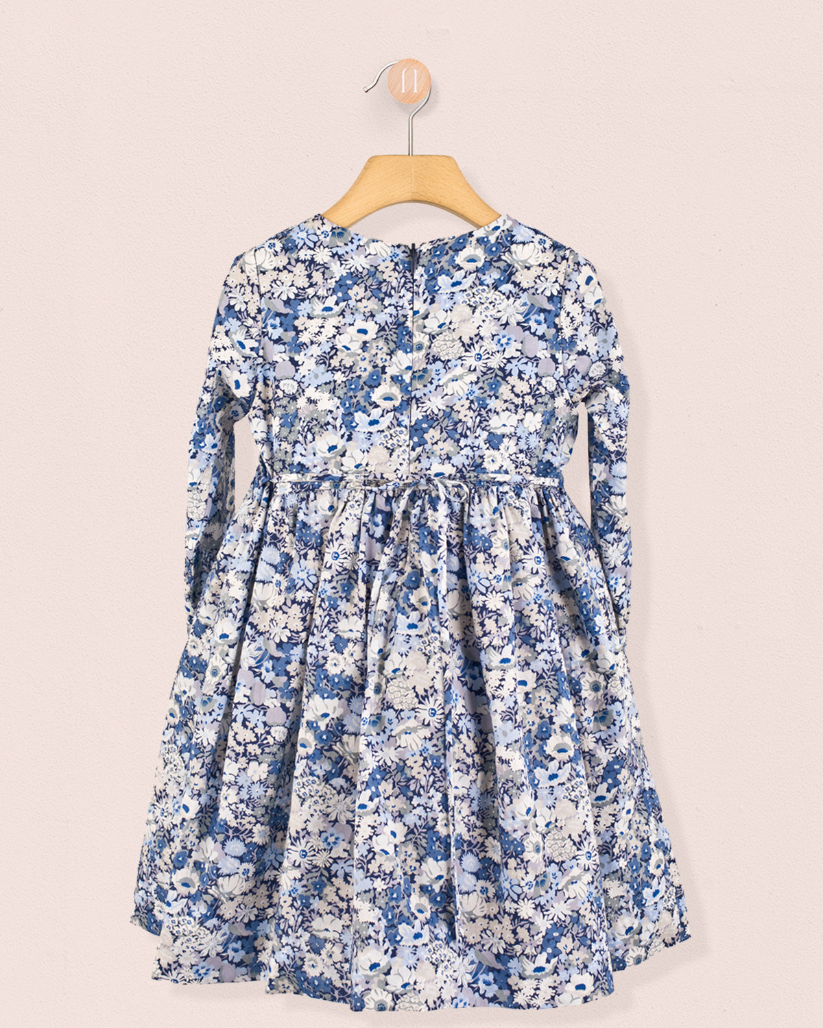 Bonheur Liberty Thorpe Navy - Smocked Dress