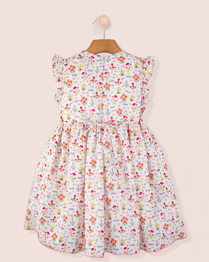 Bonnie Happy Garden Smock - Smocked Dress