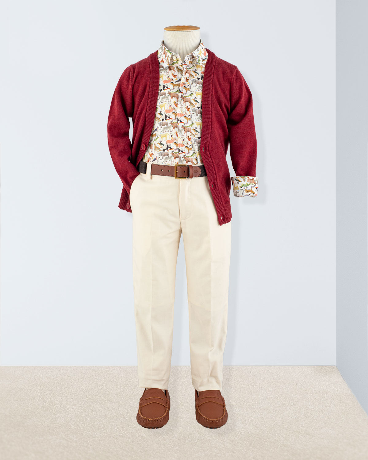 Bernard Liberty Colorful Animals Shirt - Shirt