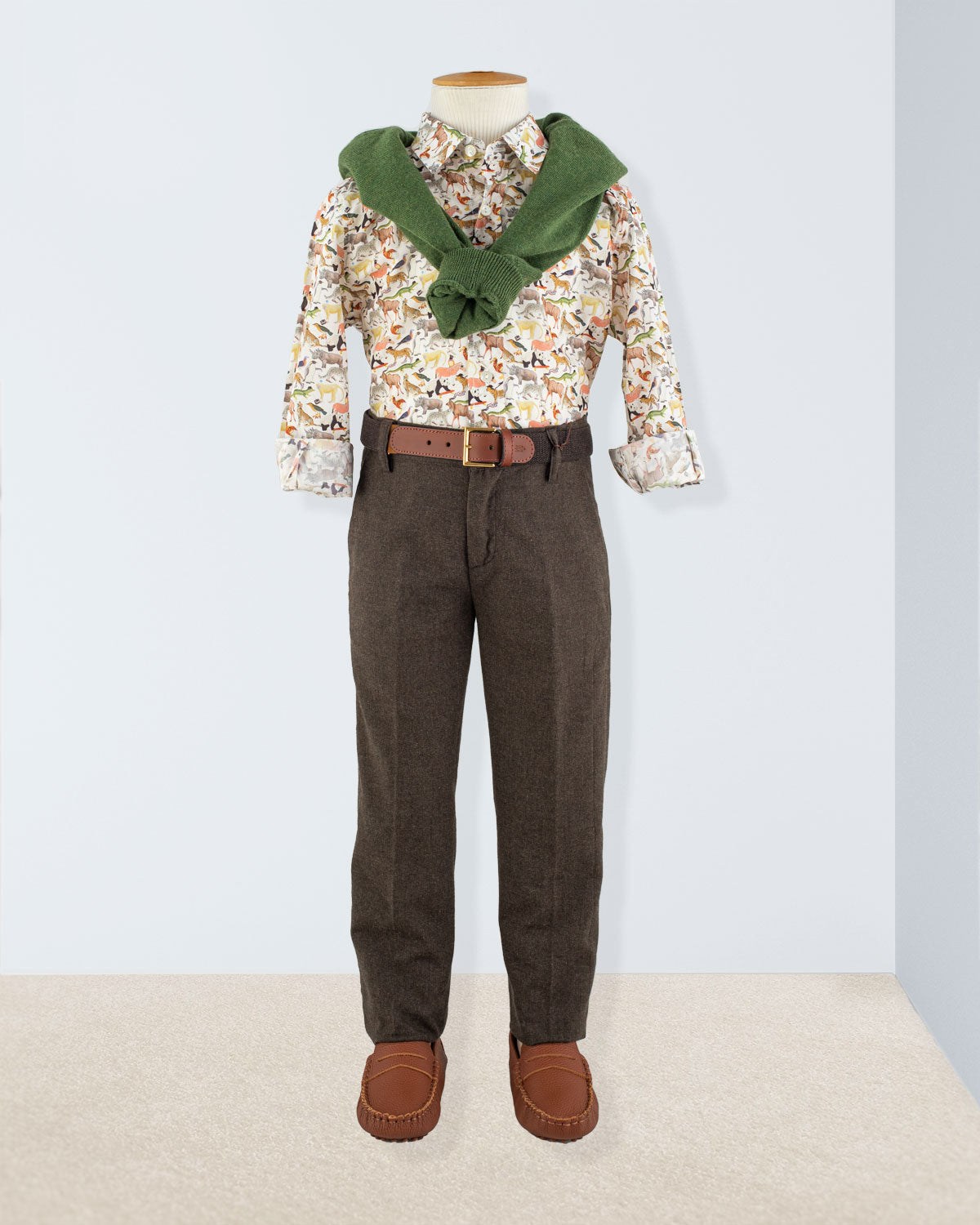 Bernard Liberty Colorful Animals Shirt - Shirt