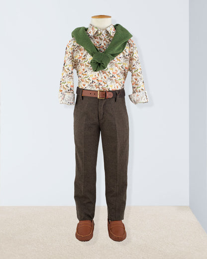 Bernard Liberty Colorful Animals Shirt - Shirt