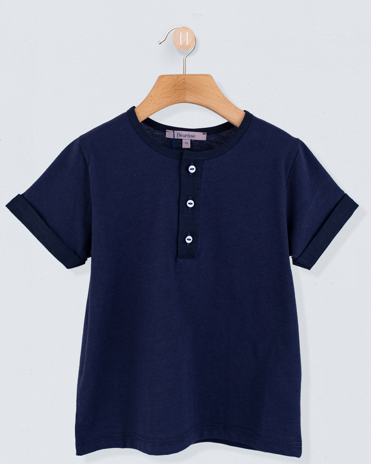 Henley Italian Summer Navy T-Shirt - Shirt
