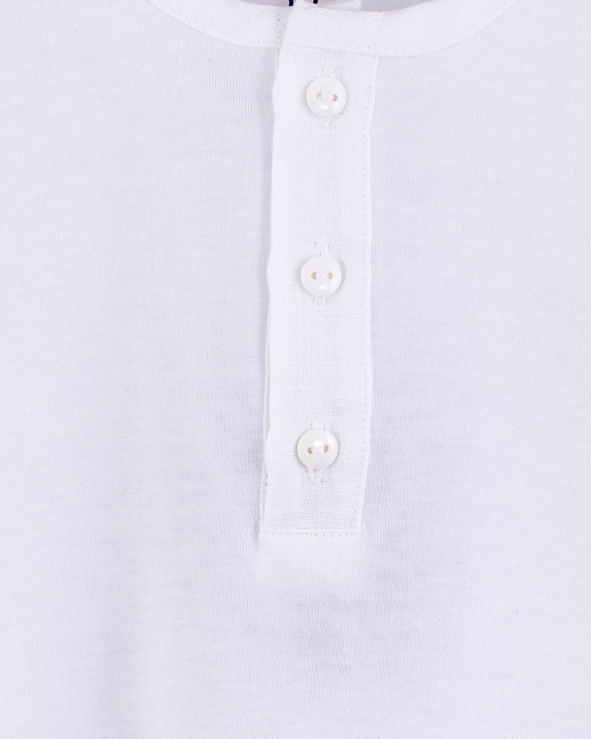 Henley iItalian White T-Shirt - Shirt
