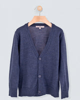 Nicholas Winter Blue Mélange Cardigan