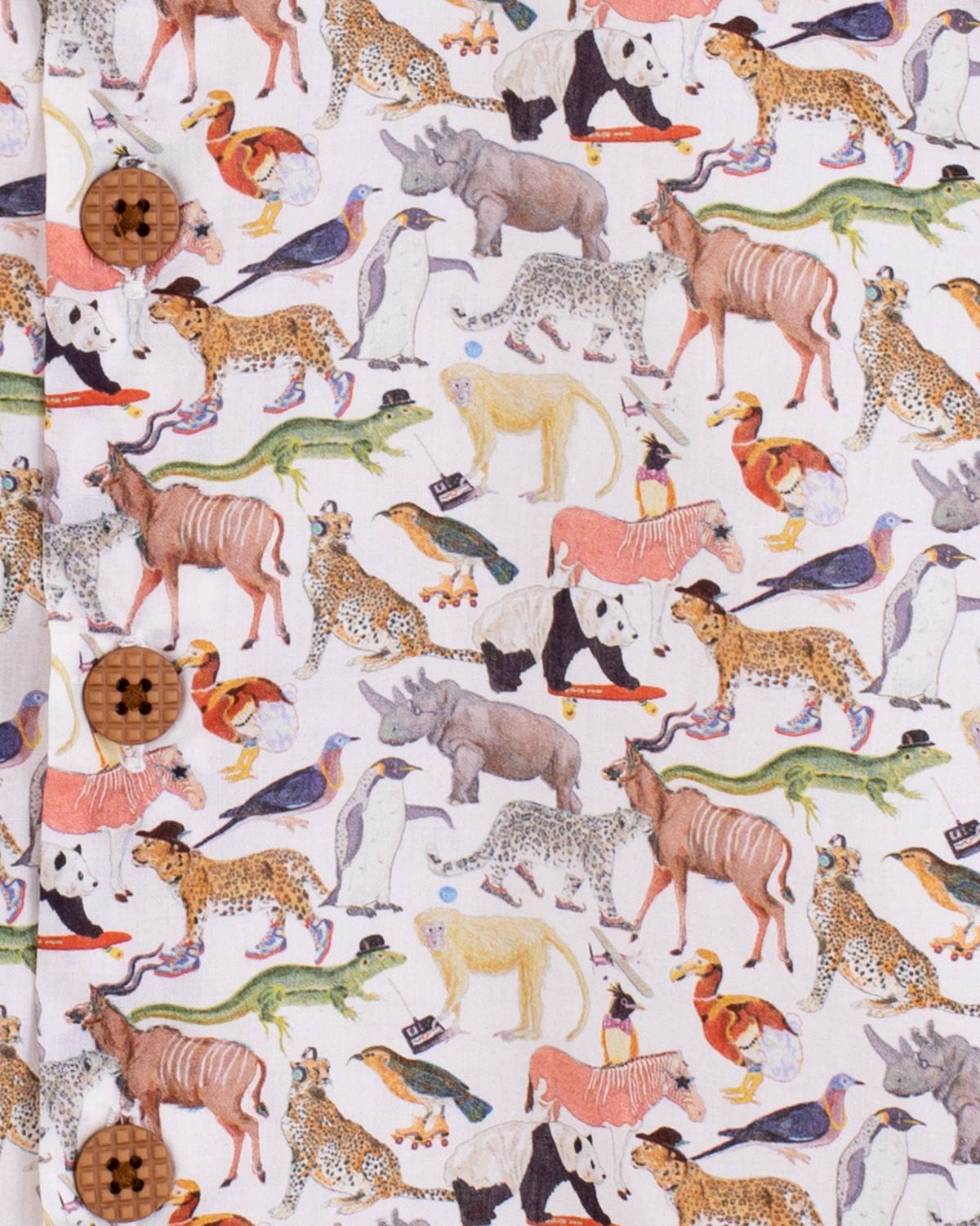 Brando Liberty Colorful Animals Tunic - Shirt