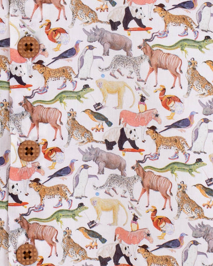 Brando Liberty Colorful Animals Tunic - Shirt