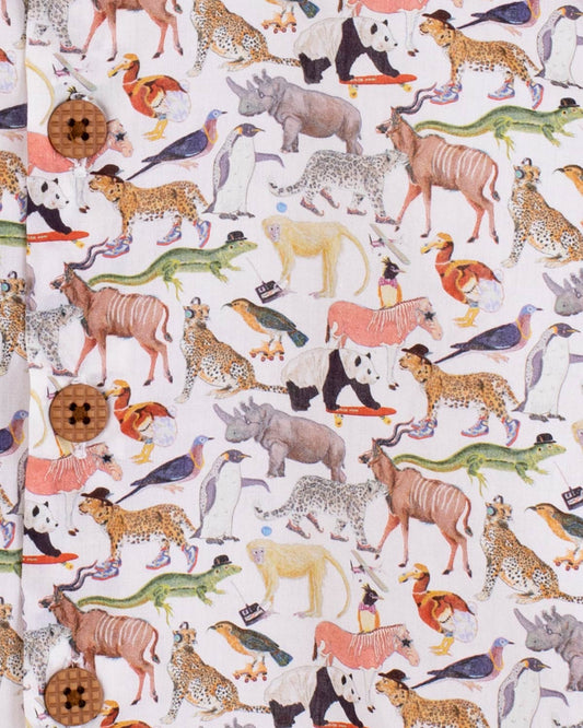 Brando Liberty Colorful Animals Tunic - Shirt